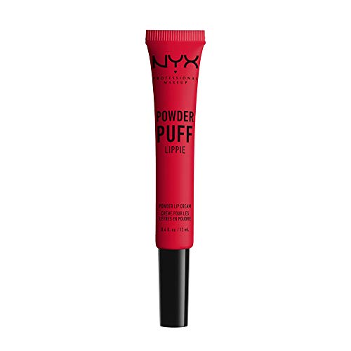 NYX PROFESSIONAL MAKEUP Powder Puff Lippie Lip Cream, Liquid Lipstick - Boys Tears (Red) NYX PROFESSIONAL MAKEUP