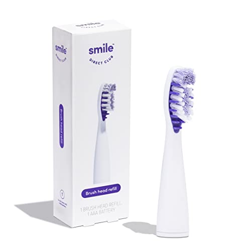 SmileDirectClub Electric Toothbrush Brush Head and Battery Refill SmileDirectClub
