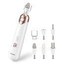 Professional Manicure Pedicure Kit, Electric Nail File Set, Cordless Electric Nail Drill Machine, 5 Speeds Hand Foot Care Tool for Nail Grind Trim Polish POLAMD