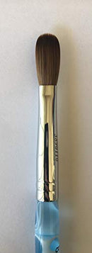 Blue Handle CRIMPED 100% Kolinsky Acrylic Nail Brush (Crimped 8) Blue Handle