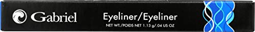 Gabriel Cosmetics Classic Eyeliner (Navy), Natural Eye Liner, Paraben Free, Vegan, Gluten-free, Cruelty- free, Non GMO, long lasting, Infused with Jojoba Seed Oil, Super Smooth formula, 0.04 Oz. Gabriel Cosmetics