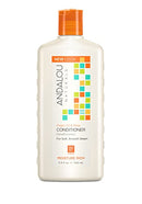Andalou Naturals Conditioner Ounce, 1 Pack, Moisture Rich Argan Oil and Shea, 11.5 Fl Oz Andalou Naturals