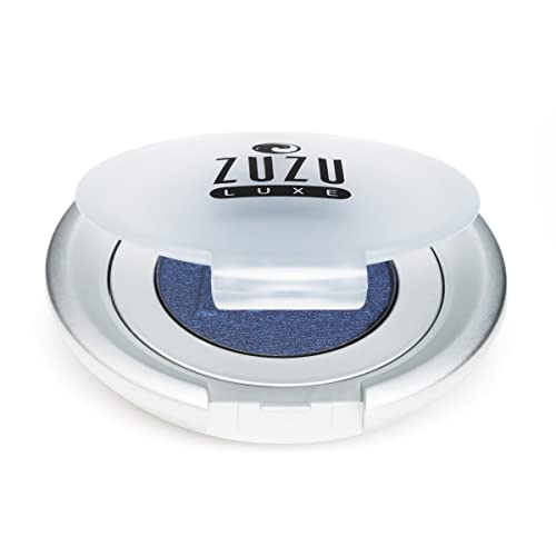 ZUZU LUXE Mineral Eyeshadow (Ice Princess - Cadet Blue/Cool Shimmer), Richly pigmented, velvety smooth formula. Natural, Paraben Free, Vegan, Gluten-free, Cruelty-free, Non GMO, 0.07 oz. Zuzu Luxe