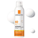 La Roche-Posay Anthelios Ultra-Light Body and Face Sunscreen Spray SPF 60, Alcohol-Free, Oil-Free, Water Resistant, Daily Sun Protection for Sensitive Skin, Easy to Use Spray Sunscreen La Roche-Posay