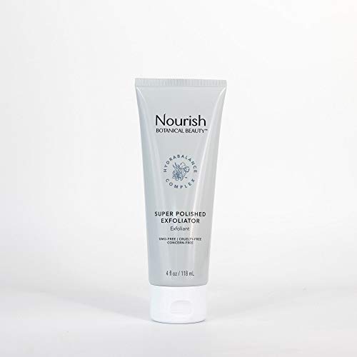 Nourish Botanical Beauty | Super Polished Exfoliator | GMO-Free, Cruelty Free, 100% Vegan (4oz) Nourish Organic