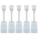PANA 40 Pieces Large White Pedi File Refill for Stainless Steel Foot File Sanding Foot Rasp - Easy Strip Peel Pedicure Refill Pads - Grit 150 PANA