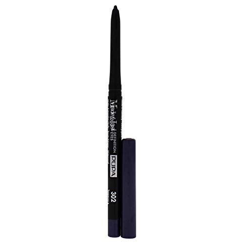 Pupa Milano Made To Last Definition Eyes, Extremely Long-Lasting Automatic Eye Pencil, Waterproof, Paraben Free, Intense, Creamy Color, Pencil with Sharpener - 302 Intense Aubergine - 0.012 Oz PUPA Milano