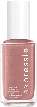 essie expressie Quick-Dry Vegan Nail Polish, Checked In, Nude Pink, 0.33 Ounce essie