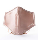 Finishing Touch Flawless Silk Face Mask Washable Soft and Gentle on Skin, Blush, 1 Count Finishing Touch