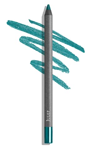 Julep When Pencil Met Gel Long-Lasting Waterproof Gel Eyeliner, Electric Teal Shimmer Julep Store