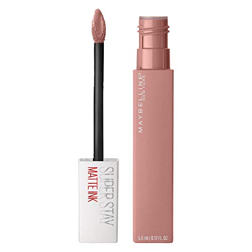 Maybelline New York SuperStay Matte Ink Un-nude Liquid Lipstick, Poet, 0.17 Ounce Maybelline New York