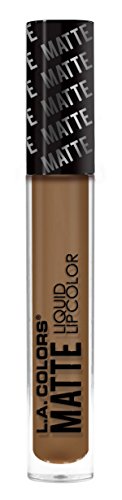 L.A. COLORS Matte Liquid Lip Color, Suede, 1 Ounce (CLG402) L.A. COLORS