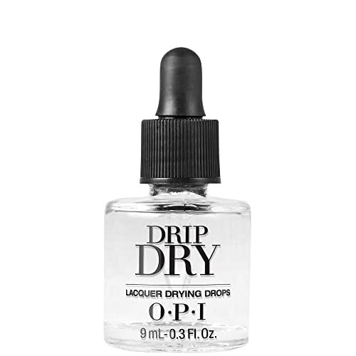 OPI Drip Dry, Nail Lacquer Drying Drops, Nail Polish Fast Drying Drops, 0.28 fl oz OPI