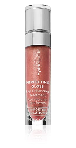 HydroPeptide Perfecting Gloss Lip Enhancing Treatment, Long-Lasting Volume and Hydration, Nude Pearl, 0.17 Ounce HydroPeptide