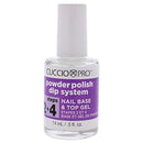 Cuccio Powder Polish Dip System Steps 2 & 4 Nail Base & Top Gel + Step 3 Layering Gel Duo Set – 0.5 oz Each – Professional Nail Dipping System for Long-Lasting, High-Gloss Finish Infinity Warehouse