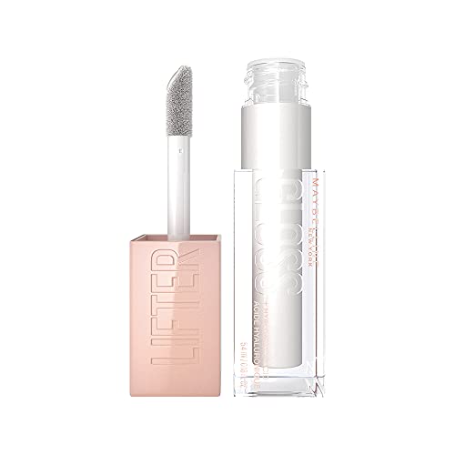 Maybelline Lifter Gloss Hydrating Lip Gloss with Hyaluronic Acid, Pearl, 0.18 Ounce Maybelline New York