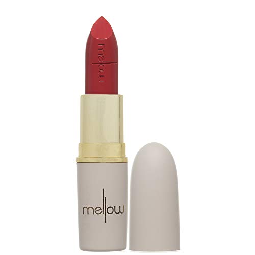 Long Lasting Matte Lipstick (Blossom) - Smudge Proof, Moisturizing, Non Sticky Lip Stick - Glides Smoothly - Vegan, Cruelty Free & Paraben Free - Lip Makeup by Mellow Cosmetics - Blossom Mellow