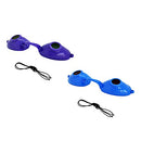Super Sunnies UV Eye Protection FDA compliant Tanning Goggles Eyeshields, 2 Pairs in Random Colors Super Sunnies