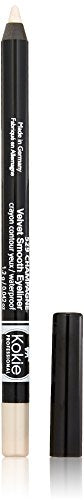 Kokie Cosmetics Waterproof Velvet Smooth Eyeliner Pencil, Champagne, 0.042 Ounce Kokie