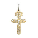 Jolette Designs Cross Ornament Gift - Wooden Decor for Tree, Office, Home, Car - Detailed Ornaments Telling The Story of The Birth, Death, and Resurrection of Jesus On a Cross (1, He Has Risen) Jolette Designs