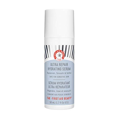 First Aid Beauty Ultra Repair Hydrating Serum with Hyaluronic Acid, Anti-Aging Face Serum for Sensitive Skin, 1.7 Ounces First Aid Beauty