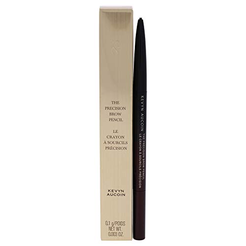 Kevyn Aucoin - The Precision Brow Pencil. Ultra-Slim Dark Brunette Brow Pencil and Brush for Eyebrow Shaping. 0.1 g Kevyn Aucoin