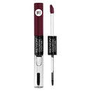 Revlon Colorstay overtime lipcolor, Longwearing Liquid Lipstick with clear lip Gloss, with Vitamin E, In Plum, 500 Limitess Black Cherry, 0.8 Oz REVLON