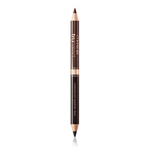 COVERGIRL truNaked Waterproof Eyeliner Duo Penny/Espresso, .03 oz (packaging may vary) COVERGIRL