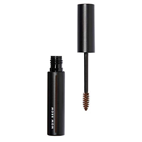 e.l.f., Wow Brow Gel, Volumizing, Buildable, Wax-Gel Hybrid, Creates Full, Voluminous-Looking Brows, Locks Brow Hairs In Place, Brunette, Fiber-Infused, 0.12 Oz e.l.f.