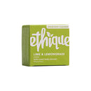 Ethique Cream Body Wash Bar for Sensitive Skin - Lime and Lemongrass - Natural Body Cleanser, Hydrating Coconut Butter, Soap Free, pH Balanced, Vegan, Plastic Free Compostable and Zero Waste, 3.7 oz. Ethique