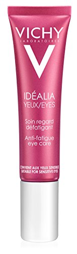 Vichy Idéalia Eye Cream with Caffeine & Vitamin C, Anti-Aging Eye Cream for Dark Circles & Fine Lines to Brighten & Smoothe, 0.5 Fl Oz Vichy