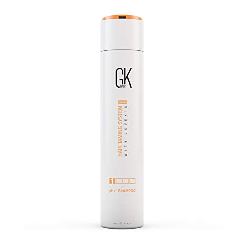 GK HAIR Global Keratin pH+ Pre-Treatment Clarifying Shampoo (10.1 Fl Oz/300ml) For Preps Hair Deep Cleansing,Removes Impurities -With Aloe Vera, Vitamins & Natural Oils All Hair Types Men and Women GK HAIR