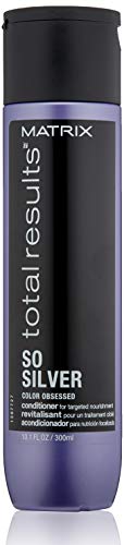 MATRIX Total Results So Silver Conditioner | Hydrates Dull, Blonde & Silver Hair | for Color Treated Hair MATRIX