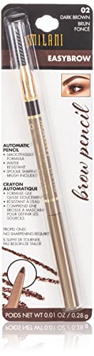 Milani Easy Brow Automatic Pencil, Dark Brown 02 by Milani Milani