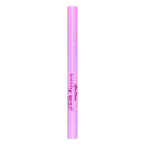 Lime Crime Bushy Brow Precision Pen, Brownie - Neutral Dark Brown Eyebrow Definer and Filler - Adds Texture & Shape - For Full, Natural Brows - Vegan - 0.02 oz… Lime Crime