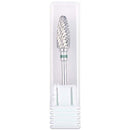 Pana 3/32" Safety Bit Nail Carbide Bit - For Electric Dremel Drill Machine (Coarse, Flame -Silver) PANA