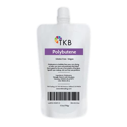 TKB Polybutene | Clear Additive Cosmetic Ingredient for DIY Makeup (3.5lb (1.6kg)) Infinity Warehouse