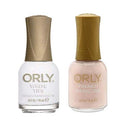French Manicure Duo Kit Nail Polish, Orly Nail Lacquer, White Tips and Pink Nude, 0.6 oz each Generic