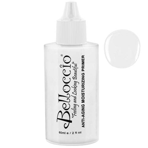 Belloccio Moisturizing Primer Anti-Aging Airbrush Makeup-Large 2-oz Bottle Belloccio
