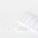 GIMME Bands Elastic Stacks, Peel Apart Plastic Bands, No Hair Tearing or Ripping, Non-Slip Elastic Hair Ties, Great for Purse or Travel, 320PC (Clear) GIMME