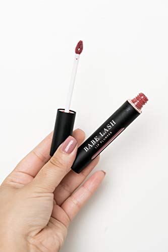 Babe Original Babe Glow Plumping Lip Jelly - High Shine Lip Gloss for Fuller, Thicker Lips, Moisturizing and Soothing, Mauve BABE ORIGINAL