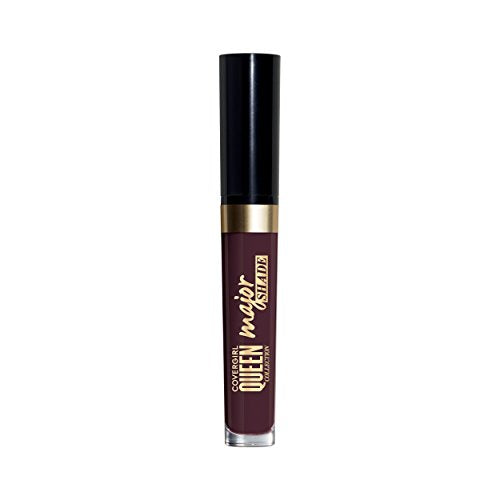 COVERGIRL Queen Collection Major Shade Matte Liquid Lipstick, Slow Jam, 0.11 Pound (packaging may vary) COVERGIRL