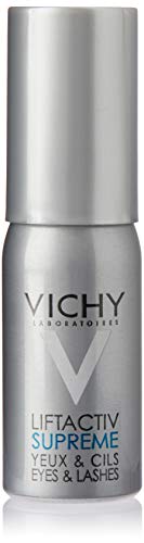 Vichy LiftActiv Serum 10 Eyes and Lash Serum Anti Aging Eye Cream Moisturizer and Eyelash Serum Lash Conditioner and Anti Wrinkle Eye Cream for Fine Lines and Crow's Feet Safe for Sensitive Skin Vichy