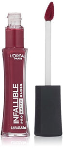 L'Oréal Paris Infallible Lip Pro Matte Gloss, Forbidden Kiss, 0.21 fl. oz. L'Oréal Paris
