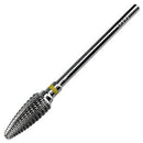 PANA Professional 3/32" Shank Size - Large Cone Silver Carbide Bit Extra Fine Grit - Nail Drill Bit for Dremel Machine PANA