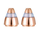 Eyebrow Hair Remover Replacement Heads Compatible with Finishing Touch Flawless Brows Eyebrow Facial Hair Removal Tool for Women, Rose Gold - 2 Count Hippie Hype