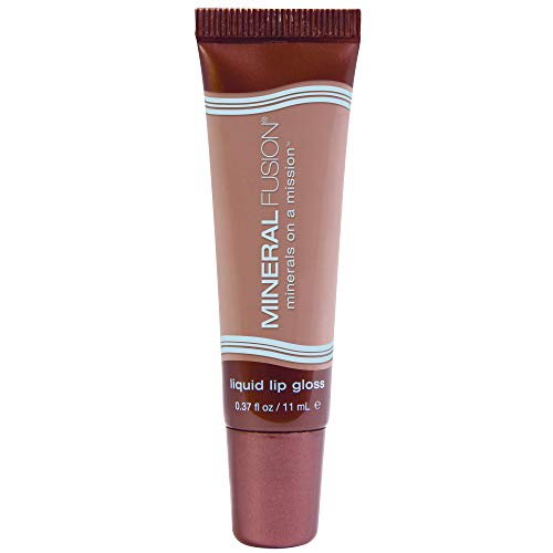 Mineral Fusion Liquid Lip Gloss Delicate, 0.37 Oz Mineral Fusion