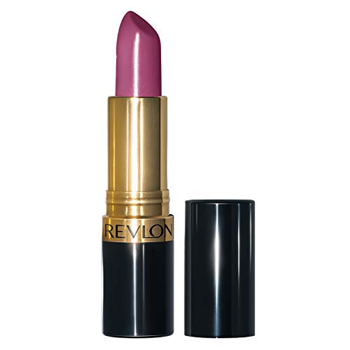 Revlon Super Lustrous Lipstick, High Impact Lipcolor with Moisturizing Creamy Formula, Infused with Vitamin E and Avocado Oil in Plum / Berry, Berry Haute (660) REVLON