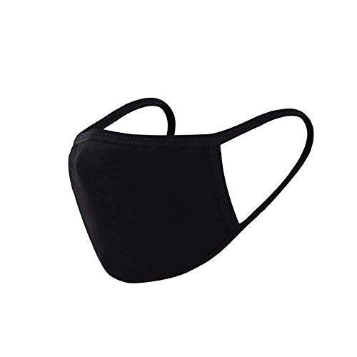 1pc Breathable Black Cloth Cover – Washable and Reusable – Designed for Men and Women GLAVEDO