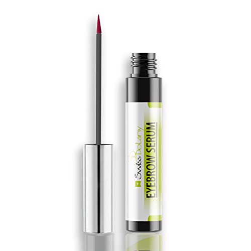 Swiss Botany Eyebrow Serum, Regrow, Enhance and Nourish Existing Eyebrows, Noticeable Results within Two Weeks, Easy to Use, All Skin Types Swiss Botany